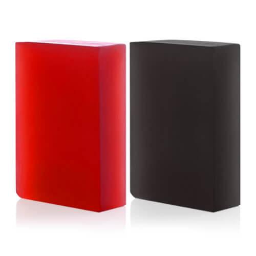 ピーリング石鹸 ニキビ予防 ピールソープ AHA 1.5% レチノール グリコール酸配合 赤 100...