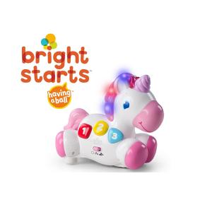 Kids II Japan ロック＆グロー・ユニコーン 10307 知育玩具 光る 音楽 メロディー ベビー 赤ちゃん プレゼント ギフト｜plusmart