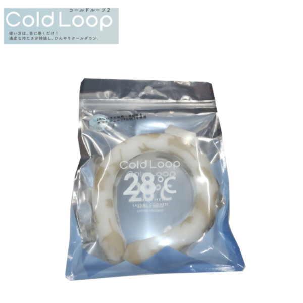 メール便発送 Cold Loop2 Cats WH 603-1567 ネッククールリング 熱中症対策...
