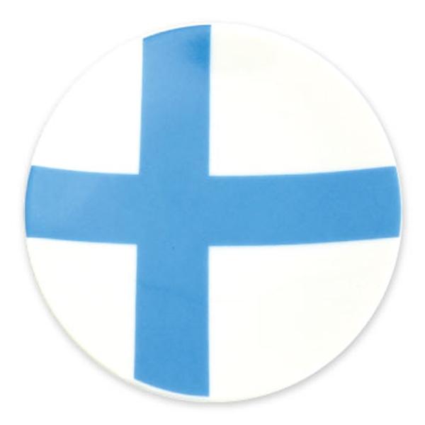 フラッグ豆皿 フィンランド 40470 日本製 国旗 お皿 小皿 マメ皿 Sugar Land シュ...