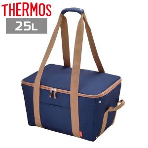 サーモス レジカゴバッグ REJ-025 BL ブルー 保冷買い物カゴ用バッグ 25L 大容量保冷バッグ