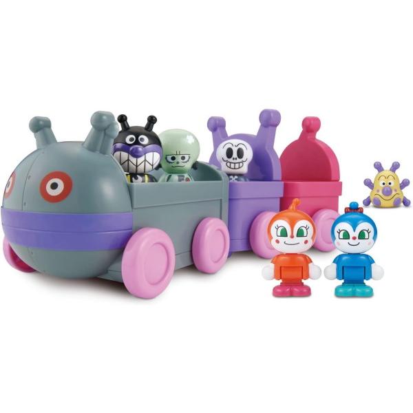 特典：購入特典付き アンパンマンはじめてハウスドールセット だだんだん列車とばいきんまんのなかまたち...