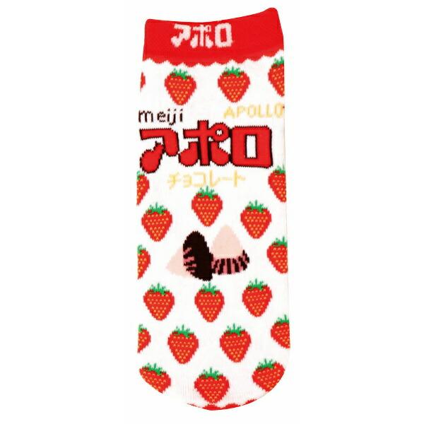 4個までメール便OK ソックス アポロ JGS0367 22-24cm くつした 靴下 クリスマス ...