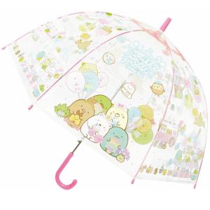 子供 ビニール傘 すみっコぐらしたぴおか 55cm 32442 ジェイズプランニング すみっこ かさ こども 子供 雨具 小学校 プレゼント ギフト