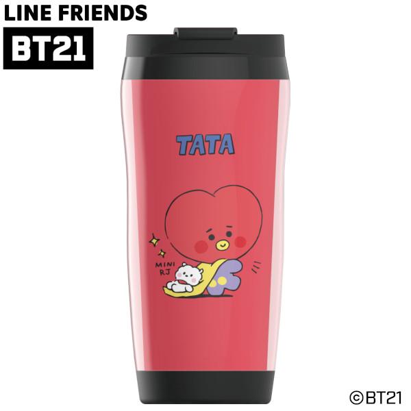 BT21プラスチックタンブラー TATA 350ml ISBT-PTTA タタ 水筒 マグボトル グ...