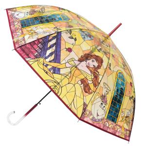 ディズニープリンセス 美女と野獣　ベル　ステンドグラス　タペストリー風毛布 美女と野獣 - ディズニープリンセス 美女と野獣 ベル ステンド
