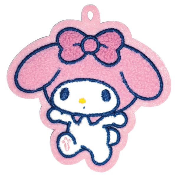 メール便送料無料 刺繍ワッペンチャーム マイメロディ WCM001 キーホルダー キーチェーン キャ...