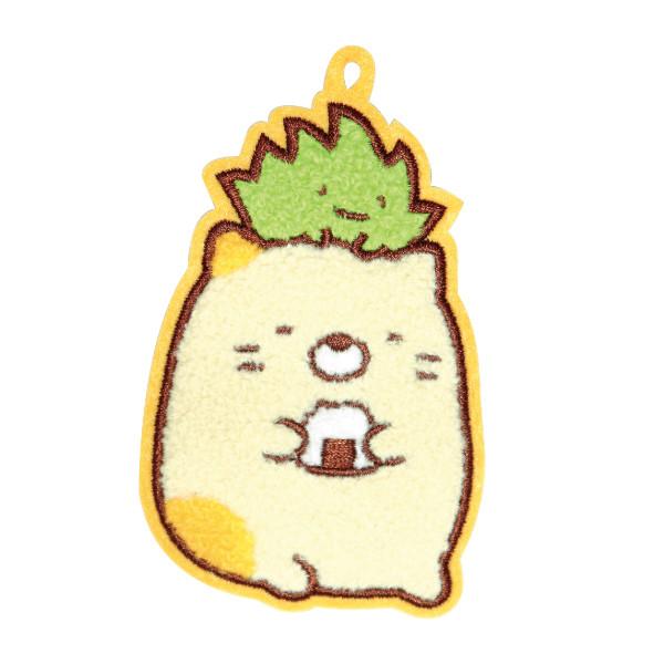 メール便送料無料 刺繍ワッペンチャーム すみっコぐらし ねこ WCM008 キーホルダー キーチェー...