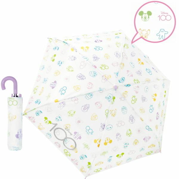 キャラクター 折畳傘 53cm ディズニー 100th パステル 90438 ジェイズプランニング ...
