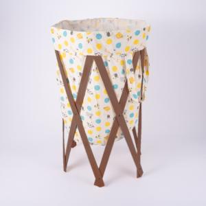 Leo Lionni ランドリーハンパー フレデリック×ブラウン EFL-SR03 FBN アンファンス レオ レオニ 折りたたみ スリム 洗濯カゴ 洗濯物 かご ポイント利用