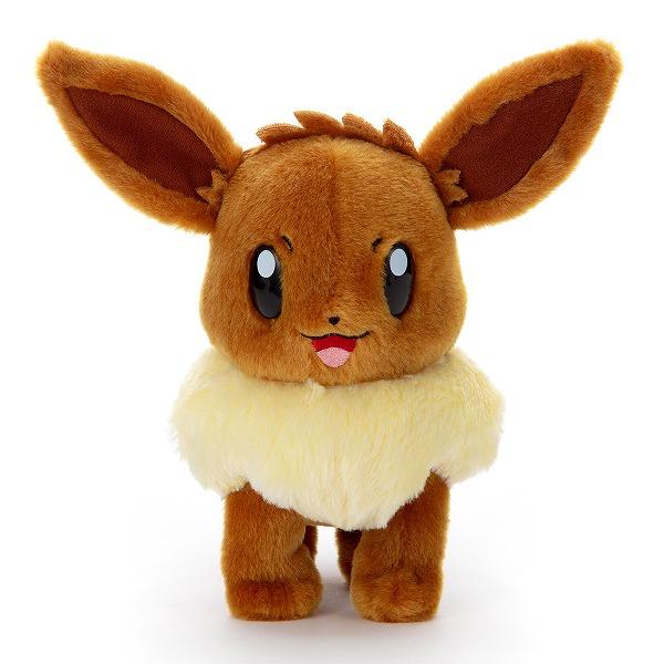 【特典：メザスタ スターターセット付】ポケモン キミにきめた！ポケモンゲットぬいぐるみ イーブイ タ...