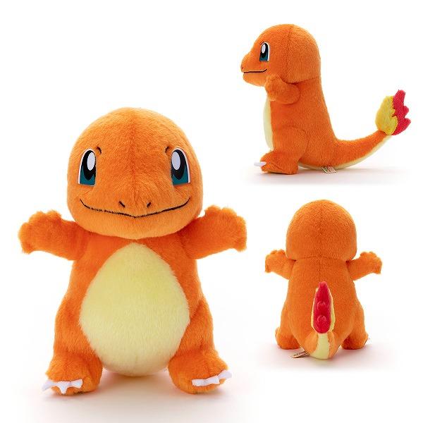 【特典：メザスタ スターターセット付】ポケモン キミにきめた！ポケモンゲットぬいぐるみ ヒトカゲ タ...
