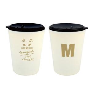 Francfranc（フランフラン） タンブラー イニシャルマグ フラワー M