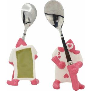 スプーン 13cm アリスインワンダーランド 磁器 ステンレス