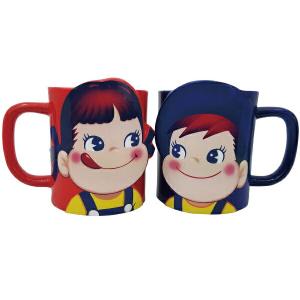 マグカップ ペア 300ml ペコちゃん コップ 食器 磁器製 キャラクター
