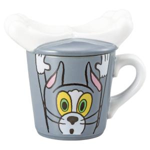 サンアート マグカップ 225ml フタ付き トムとジェリー 磁器 （ マグ
