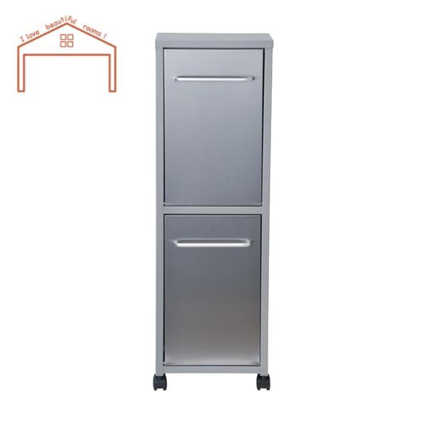 TRASH DOUBLE ステングレー  S23-0592 セトクラフト SETOCRAFT ゴミ箱...