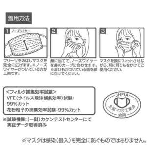 メール便発送 不織布 子供マスク 10枚入 ミ...の詳細画像3
