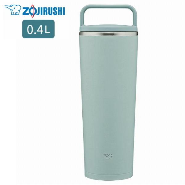 特典：ステンレスボトル洗浄剤付き 象印 水筒 ステンレスキャリータンブラー SX-JS40 GM ア...