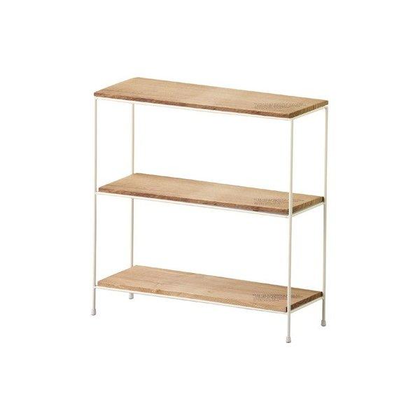 オープンラック AKB-403IV アイボリー 東谷 おしゃれ 収納 ラック 棚 メーカー直送 同梱...