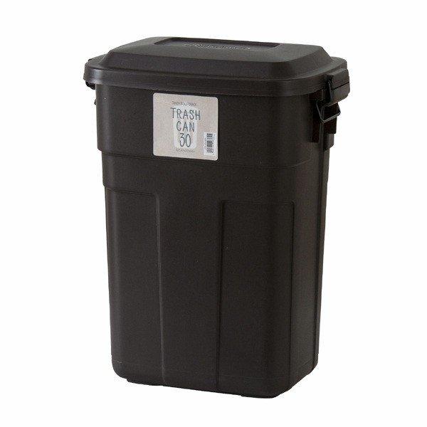 トラッシュカン 30L LFS-934BR 東谷 ごみ箱 ゴミ箱 おしゃれ メーカー直送 同梱不可 ...