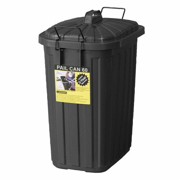 スーパーカン 60L LFS-937BK 東谷 ごみ箱 ゴミ箱 おしゃれ メーカー直送 同梱不可 代...