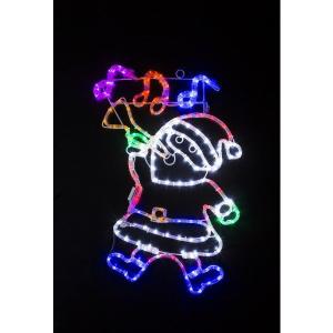 LEDチューブライト ミュージカルサンタ WG-8451 友愛玩具 クリスマスイルミネーション 飾り