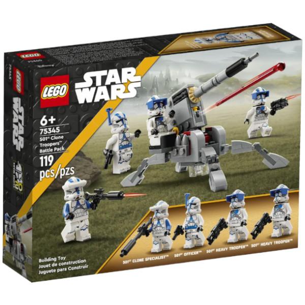 レゴ スター・ウォーズ クローン・トルーパー501部隊(TM)バトルパック 75345 LEGO ク...