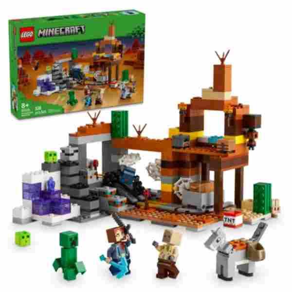 レゴ マインクラフト 荒野の廃坑 21263 LEGO クリスマス プレゼント ギフト おもちゃ ブ...