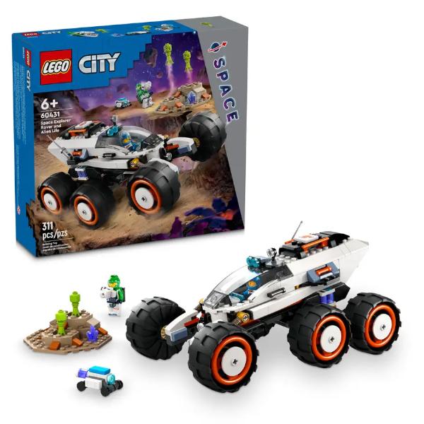 レゴ シティ わく星探査車とエイリアン 60431 LEGO おもちゃ ブロック プレゼント ギフト...