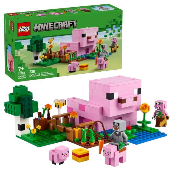 レゴ マインクラフト 赤ちゃんブタのおうち 21268 LEGO プレゼント ギフト おもちゃ ブロ...