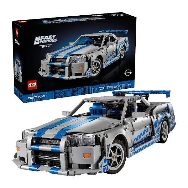 レゴ テクニック ワイルド・スピードX2 日産スカイラインGT-R (R34) 42210 LEGO...