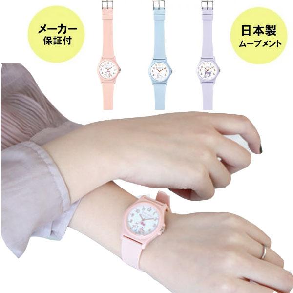 メール便送料無料 サンリオキャラクターズ パステルPVCウォッチ SNR002-1 PI レディース...