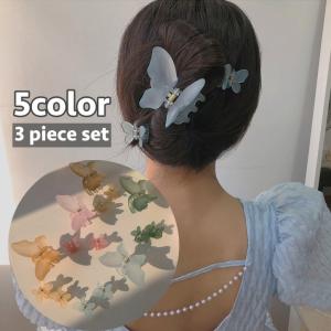 フィオナ フランシモン ヘアピン3本セット ブラウン ヘアセット ヘア