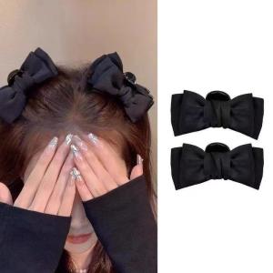 バンスクリップ ヘアクリップ 2個セット レデ...の詳細画像3