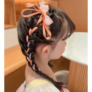 2個セット ヘアクリップ リボン ヘアアクセサ...の詳細画像5