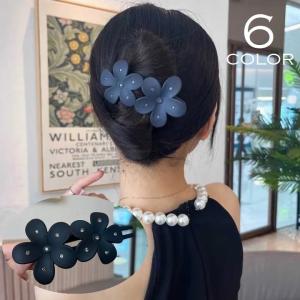 ヘアクリップ レディース 女性 ヘアアクセサリー 髪飾り まとめ髪 ヘアアレンジ ラインストーン フラワー 花 大きめ 華やか おしゃれ きれいめ 上｜プラスナオYahoo!店