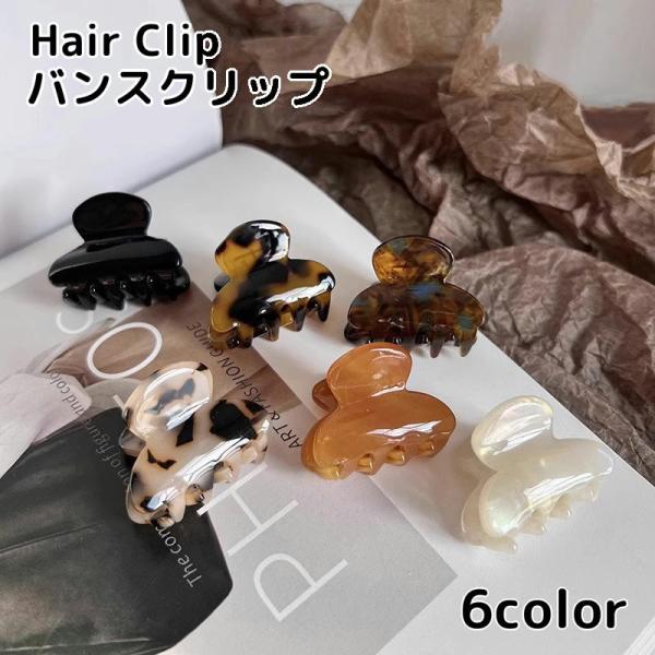 ヘアクリップ バンスクリップ 髪留め ミニサイズ レディース 女性用 ヘアアクセサリー 髪飾り ヘア...
