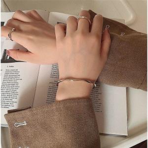 バングル レディース アクセサリー ブレスレッ...の詳細画像3