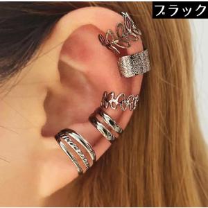 5点セット イヤーカフ レディース アクセサリ...の詳細画像3