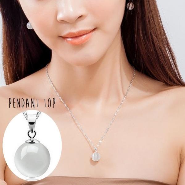 ペンダントトップ ペンダントヘッド ネックレスチャーム レディース 女性 アクセサリー ストーン 丸...