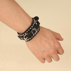 ベルトブレスレット メンズ 男性 アクセサリー...の詳細画像1