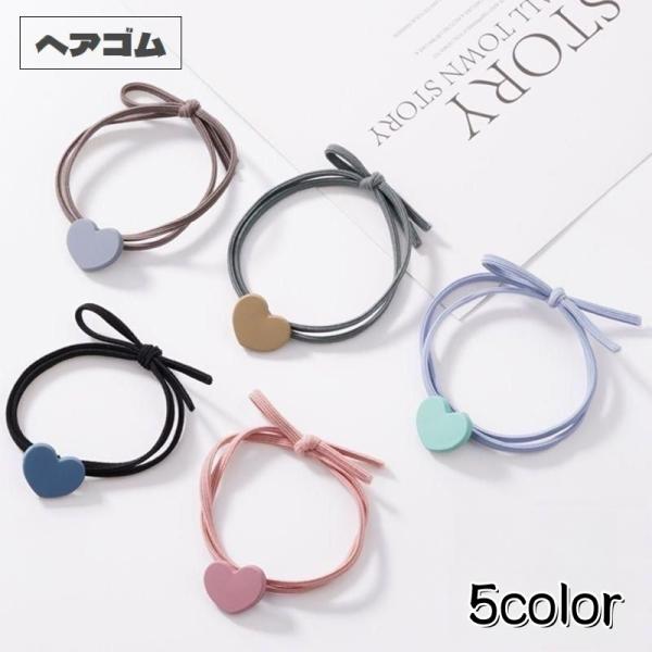 ヘアゴム 髪ゴム 2連 レディース キッズ 子供 女の子 ヘアアクセサリー 髪留め まとめ髪 髪飾り...
