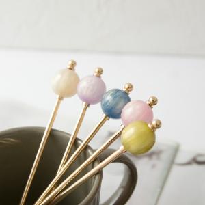 玉かんざし 簪 一本挿し レディース 女性 ヘ...の詳細画像3