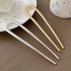 かんざし 簪 U字型 ヘアアクセサリー レディ...の詳細画像3
