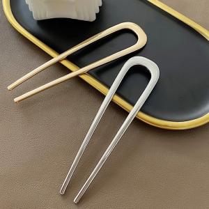 かんざし 簪 U字型 ヘアアクセサリー レディ...の詳細画像4
