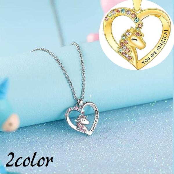 ネックレス ペンダント 首飾り レディース 女性 アクセサリー ファッション小物 ユニコーン ライン...