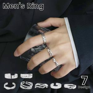 指輪 リング メンズ オープンリング メンズアクセサリー ファッション