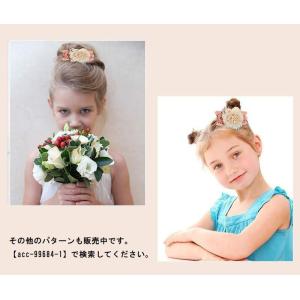 ヘアクリップ 3個セット 造花 フラワー 髪飾...の詳細画像2