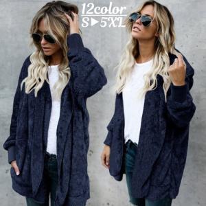 コート アウター ボアコート 長袖 秋冬 暖かい もこもこ